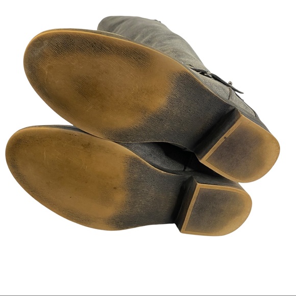 Madden Girl Charcoal Caanyon Boots Knee High - Picture 9 of 14